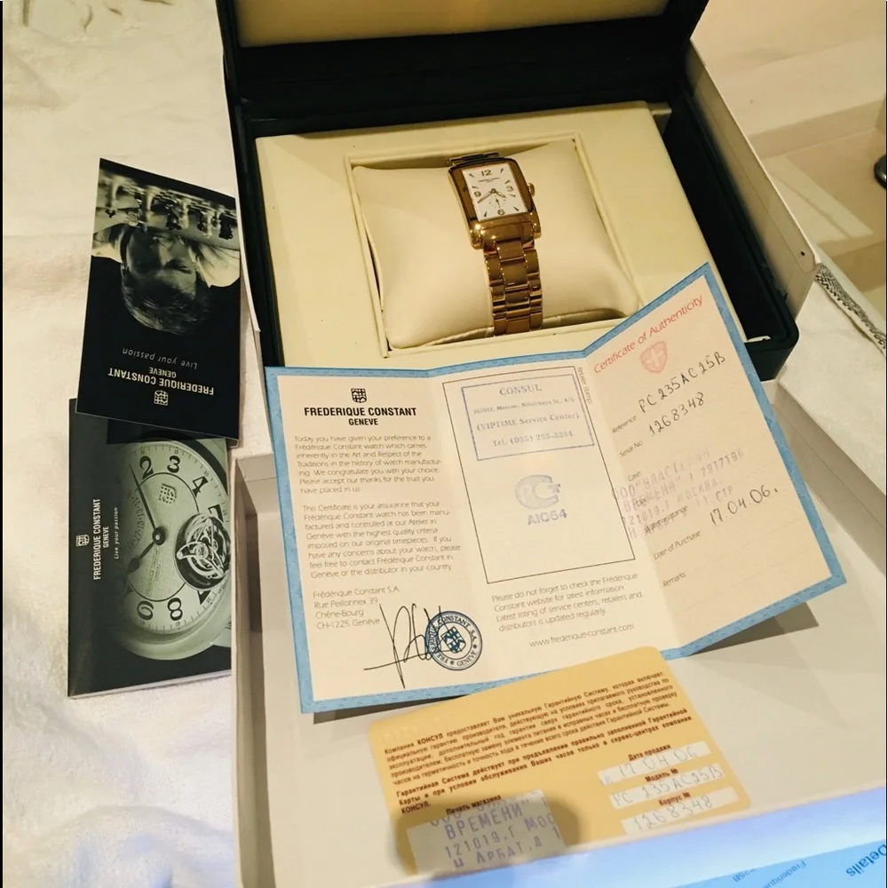 Frederique Constant brand name